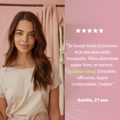 Lot de culottes contre incontinence (Lots de 2)