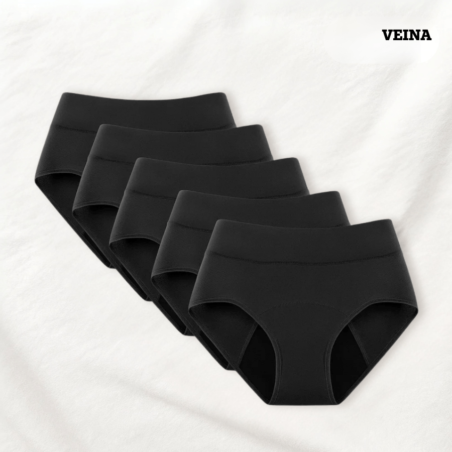 Sous - vêtements anti - fuites et anti - odeurs pour incontinence légère (lot de 5) - VEINAA