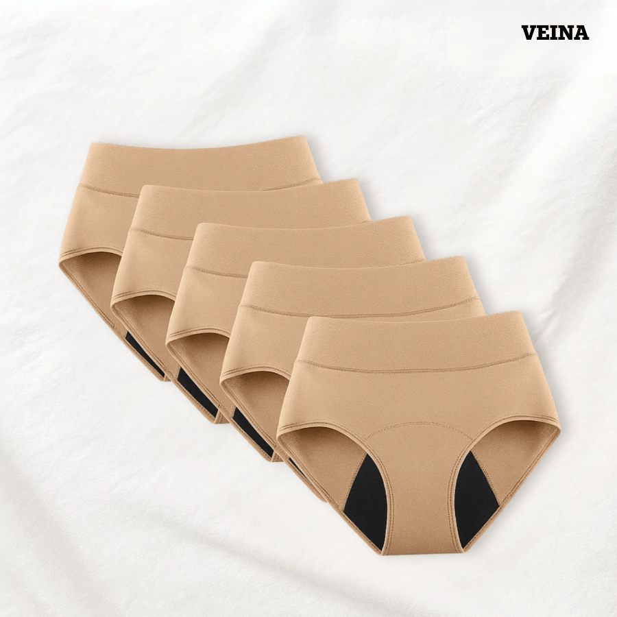 Sous - vêtements anti - fuites et anti - odeurs pour incontinence légère (lot de 5) - VEINAA